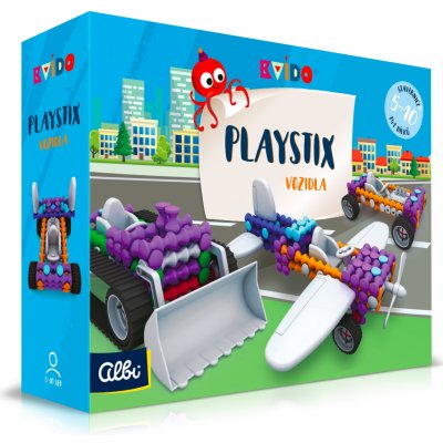 Albi Kvído Stavebnice Playstix vozidla – Zbozi.Blesk.cz