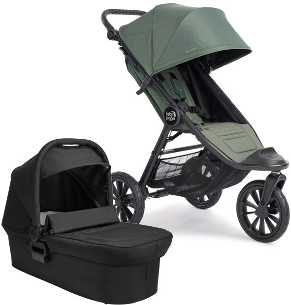 Baby Jogger CITY ELITE 2 set 2v1 + korba 2023 BRIAR GREEN