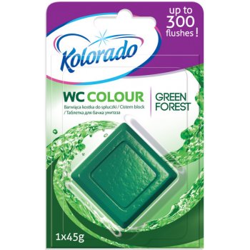 Kolorado WC Colour toilet block, green 1 ks