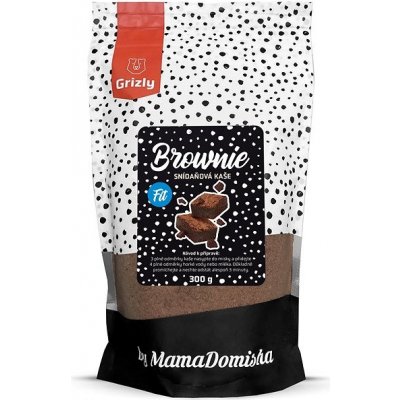 Grizly Kaše Brownie FIT by @mamadomisha 300 g – Zboží Mobilmania