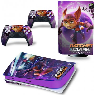 Polep na konzoli - Ratchet and Clank, TN-PS5Disc-10234 – Sleviste.cz