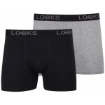 LOOKS by Wolfgang Joop pánské boxerky 2 kusy černá – Zboží Dáma