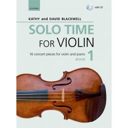 Solo Time For Violin Book 1 16 Concert Pieces For Violin And Piano