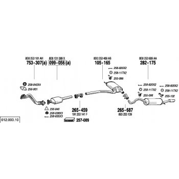 Bosal BS 258-040