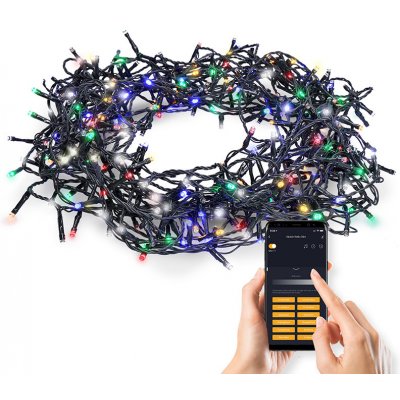 HOMESTYLING Vánoční světelný řetěz studená bílá 500 LED 10 m KO-AX8521000 KO-AX8521000 – Hledejceny.cz