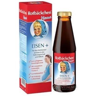 Rotbäckchen Mama Železo šťáva Eisen 450 ml – Zbozi.Blesk.cz