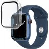 Obal a kryt k chytrým hodinkám FIXED ochranné pouzdro Pure s temperovaným sklem pro Apple Watch 45mm, čirá FIXPUW-818