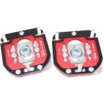 Pillowball Přední horní uložení tlumičů Top Mounts Silver Project BMW E30 - 3D 2way verze pro stavitelný podvozek