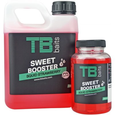 TB Baits Sweet Booster Squid Strawberry 250ml