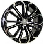 Racing Line BK667 7x17 5x114,3 ET45 black polished – Zboží Mobilmania