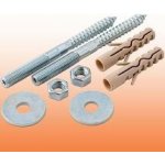 Koňařík Sada šroubů k upevnění bojleru Délka: M12 x 140 mm – Hledejceny.cz