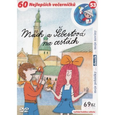 Mach a Šebestová na cestách papírový obal DVD