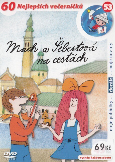 Mach a Šebestová na cestách papírový obal DVD