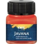 Barva na světlý a tmavý textil Javana 20 ml červená – Zboží Mobilmania