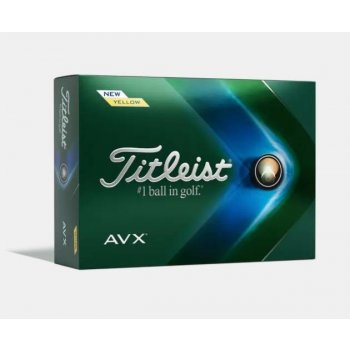 Titleist AVX 22 žluté 3 ks