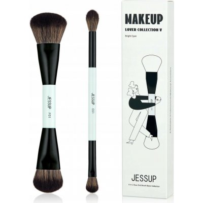 JESSUP Štětec se dvěma konci (Duo-End Brush) sada štětců na make-up T502 2 ks – Zboží Dáma