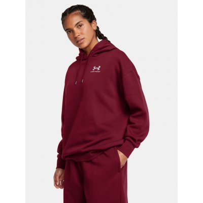 Under Armour UA Icon Fleece OS Hoodie Červená – Zboží Mobilmania