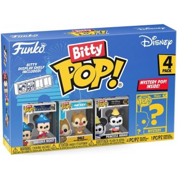 Funko Pop! Disney Sorcerer Mickey 4-pack Bitty