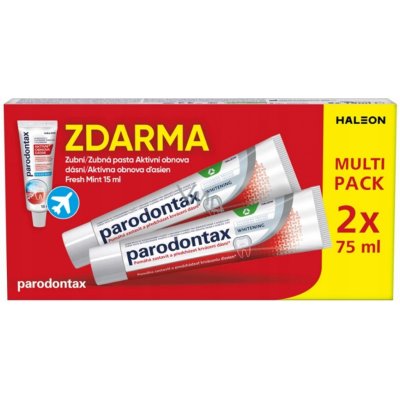 Parodontax Extra Whitening 2 x 75 ml + 15 ml – Zboží Mobilmania