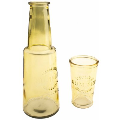 Dakls Karafa se skleničkou žlutá 800 ml + 280 ml – Zboží Dáma