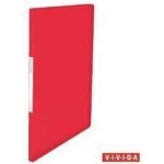 Esselte Katalogová kniha VIVIDA A4 měkká, 20 kapes, červená – Zboží Mobilmania
