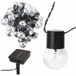 SAPRO Solární párty osvětlení řetěz grilanda GIR65 30xLED G40 6,5m 232224219 – Hledejceny.cz
