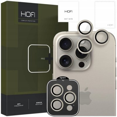HOFI Camring Pro+ Camera Cover iPhone 15 Pro / 15 Pro Max TITANIUM 5906302308125 – Zboží Živě