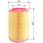 Vzduchový filtr BOSCH F 026 400 247 – Hledejceny.cz