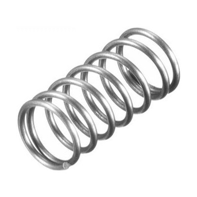 Pružina vinutá - tlačná - D/d = 10.8/0.8 mm L=45.5 mm - nerez 1.4310 – Zbozi.Blesk.cz