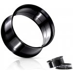 Šperky4U šroubovací ocelový tunel do ucha TN01080K-08 černý – Sleviste.cz