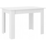 Framire Jídelní stůl pro 4 osoby bílý 120 x 80 x 75 cm Modern A3 – Hledejceny.cz