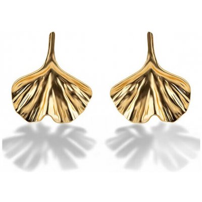 Emily Westwood Jedinečné pozlacené náušnice Listy Juliette EWE250212G – Hledejceny.cz