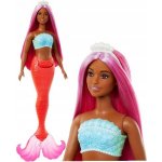 BARBIE syrenka červený ocas tmavě růžové vlasy HRR04 – Zboží Dáma BARBIE syrenka červený ocas tmavě růžové vlasy HRR04 – Zboží Dáma