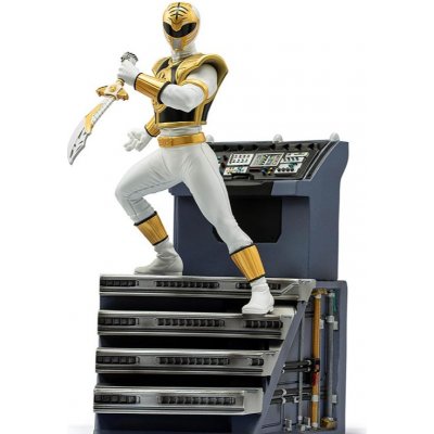 Iron Studios White Ranger BDS Art Scale 1/10 Mighty Morphin Power Rangers – Hledejceny.cz