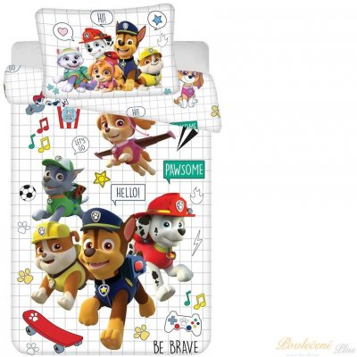 Jerry Fabrics povlečení Paw Patrol 1071 100 x 135 , 40 x 60 cm – Zboží Mobilmania