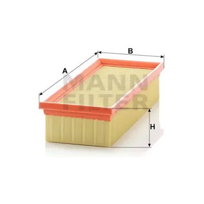MANN FILTER Vzduchový filtr C 2774 – Hledejceny.cz