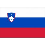 Stolní vlaječka Slovinska - 11 x 16 cm - nasunutí, zavěšení – Zboží Dáma