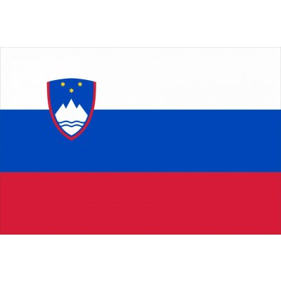 Stolní vlaječka Slovinska - 11 x 16 cm - nasunutí, zavěšení – Zboží Dáma
