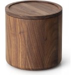 Continenta Dóza kulatá z ořechového dřeva 13 cm – Zboží Mobilmania