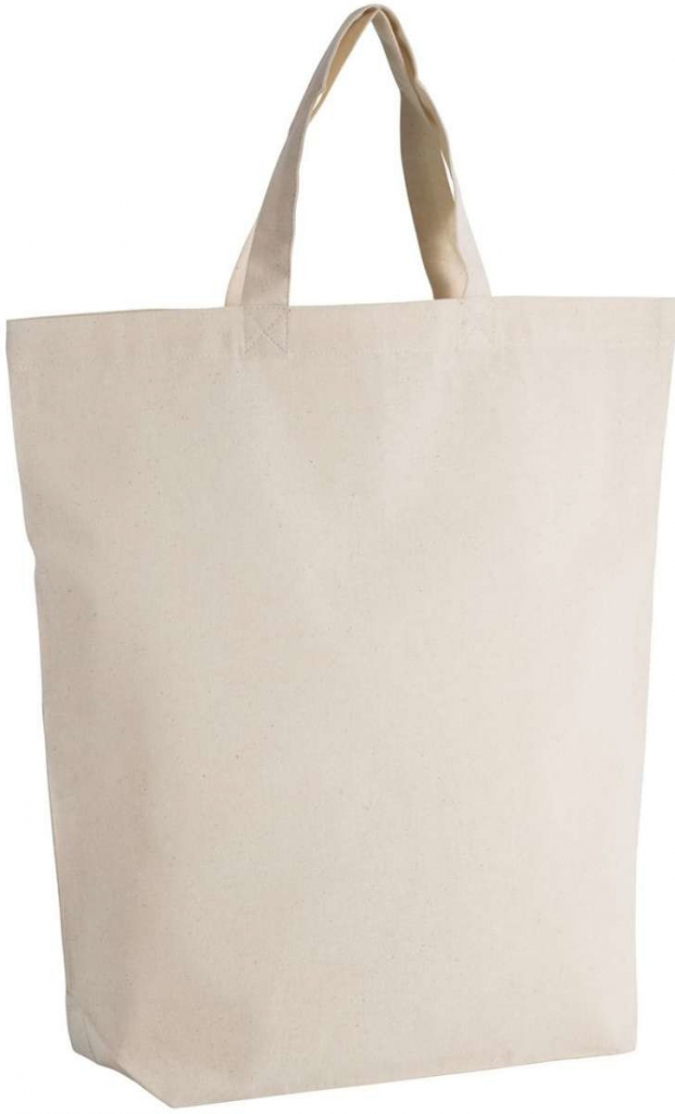 Kimood bavlněná taška s krátkými uchy BASE přírodní