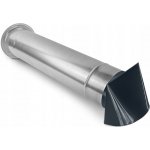 SystemHome kulatý 100 mm bílý pozinkovaný plech – Hledejceny.cz