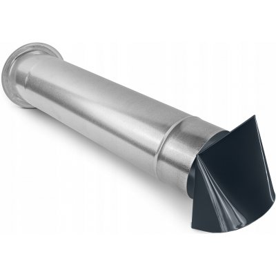 SystemHome kulatý 100 mm bílý pozinkovaný plech – Hledejceny.cz