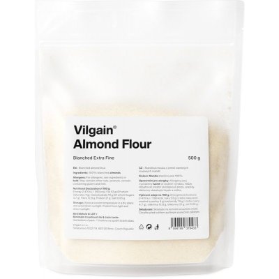 Vilgain Mouka z loupaných mandlí extra jemná 500 g – Zboží Dáma