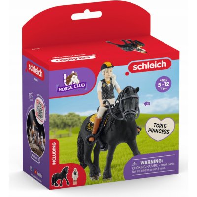 Schleich Blondýna Tori a kůň Princess – Zbozi.Blesk.cz