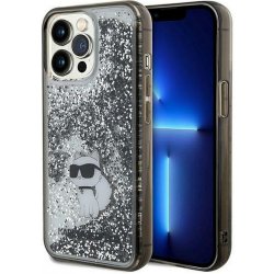 Karl lagerfeld KLHCP13LLKCNSK pro iPhone 13 Pro Liquid Glitter C transparentní