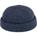 Fiebig Headwear since 1903 Vlněná modrá čepice Shetland melange Docker cap zimní vlněná čepice – Hledejceny.cz