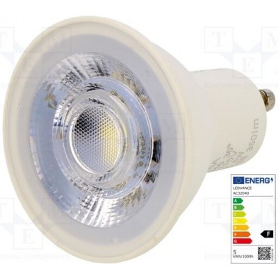 Osram 4058075198647 žárovka LED studená bílá GU10 230VAC 350lm P 5W 36° 6500K – Zboží Mobilmania