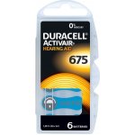 Duracell Activair DA 675 baterie do naslouchátka 6ks 4043752174649 – Hledejceny.cz