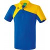 Pánské sportovní tričko Erima Club 1900 2.0 polokošile modrá/žlutá