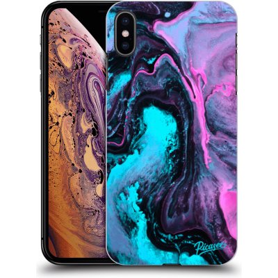 Pouzdro Picasee silikonové Apple iPhone XS Max - Lean 2 černé – Zboží Mobilmania